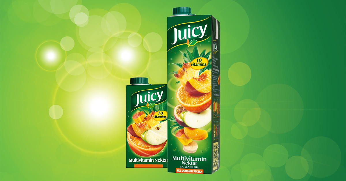 Juciy Juicy multivitamin nectar